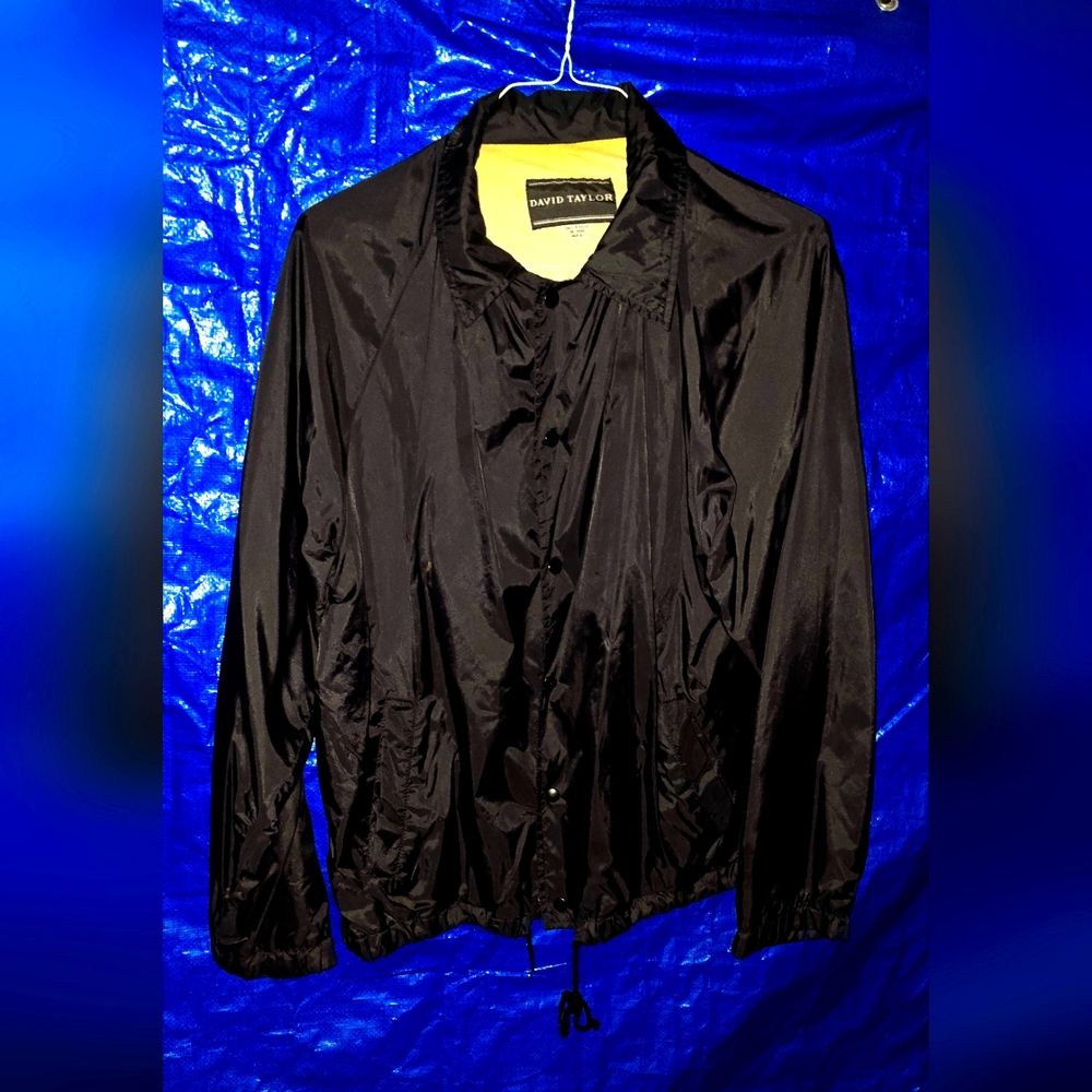 David Taylor Black Lightweight Jacket